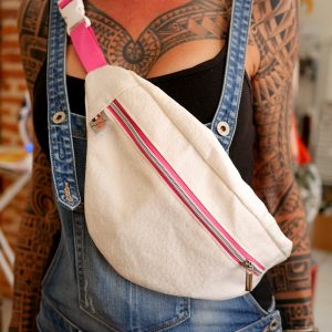Sac Banane blanche